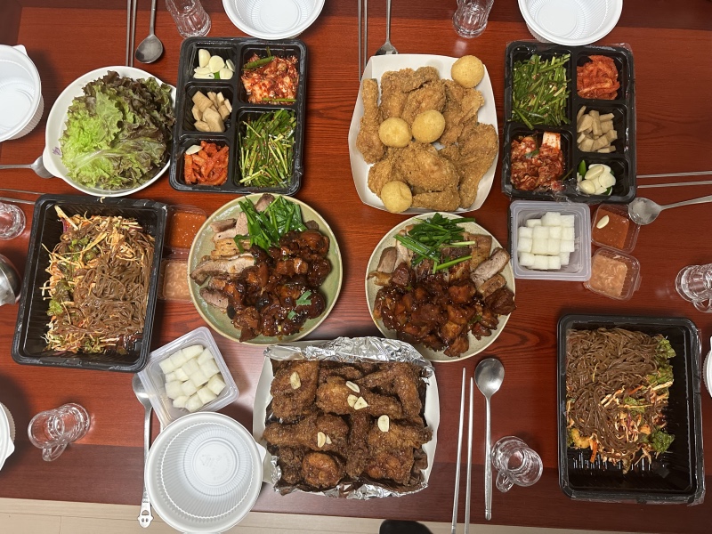 A Korean Food Feast